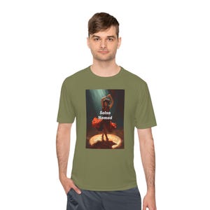 Salsa Nomad Dancer Tee | Dancefloor Ballroom Latin Shirt image 5