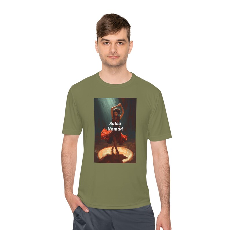 Salsa Nomad Dancer Tee | Dancefloor Ballroom Latin Shirt image 5