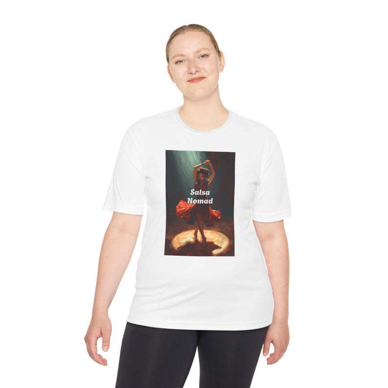 Salsa Nomad Dancer Tee | Dancefloor Ballroom Latin Shirt image 6