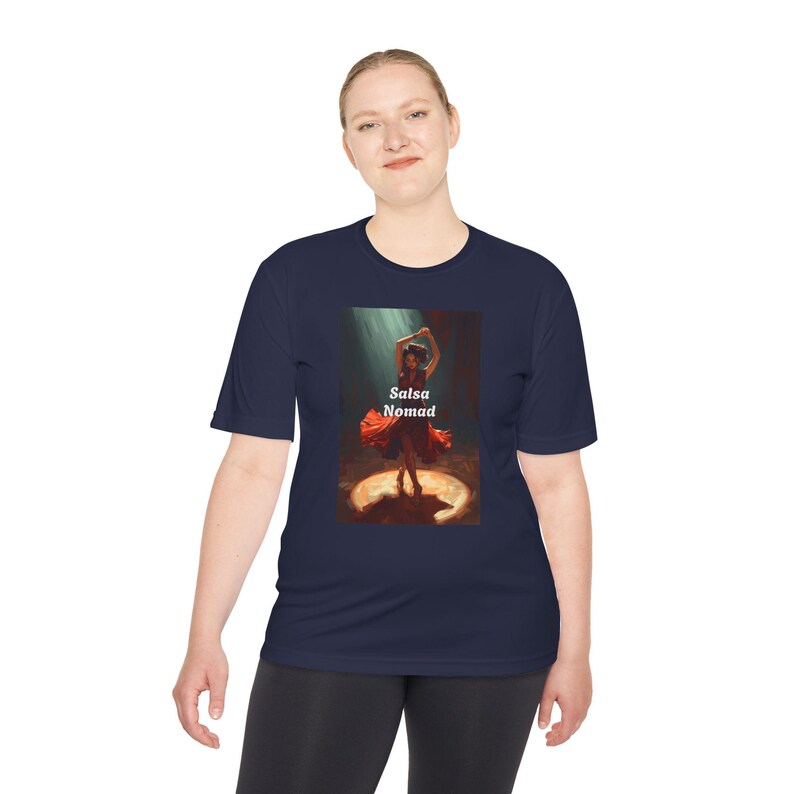 Salsa Nomad Dancer Tee | Dancefloor Ballroom Latin Shirt image 12