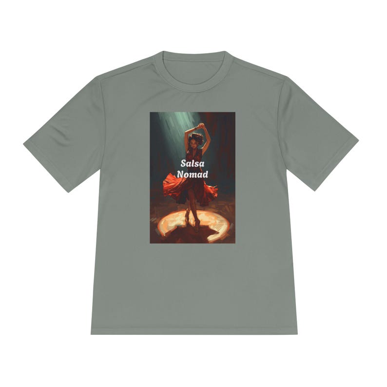 Salsa Nomad Dancer Tee | Dancefloor Ballroom Latin Shirt image 17