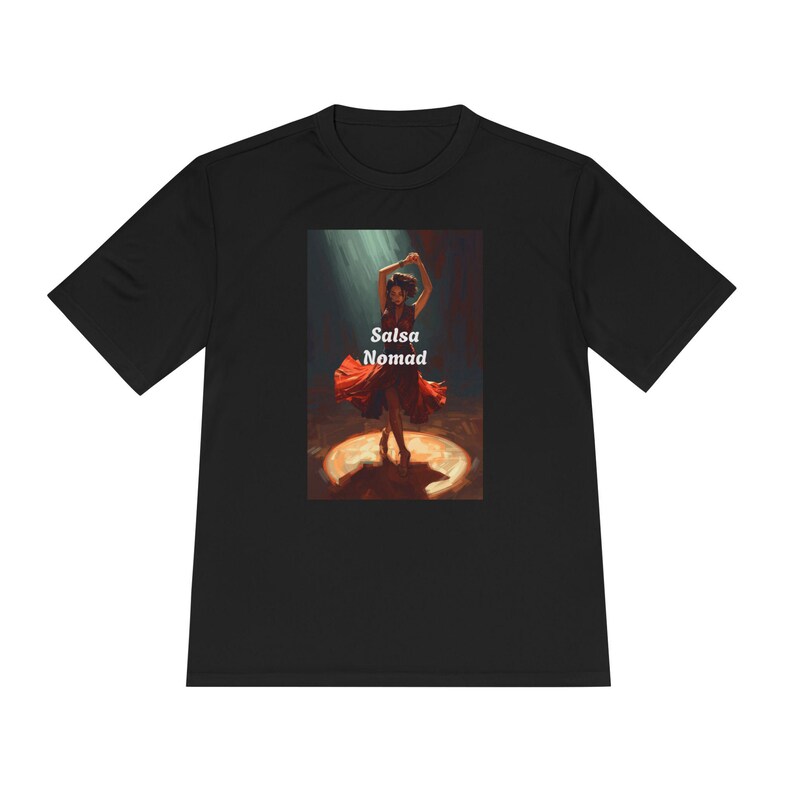 Salsa Nomad Dancer Tee | Dancefloor Ballroom Latin Shirt image 2