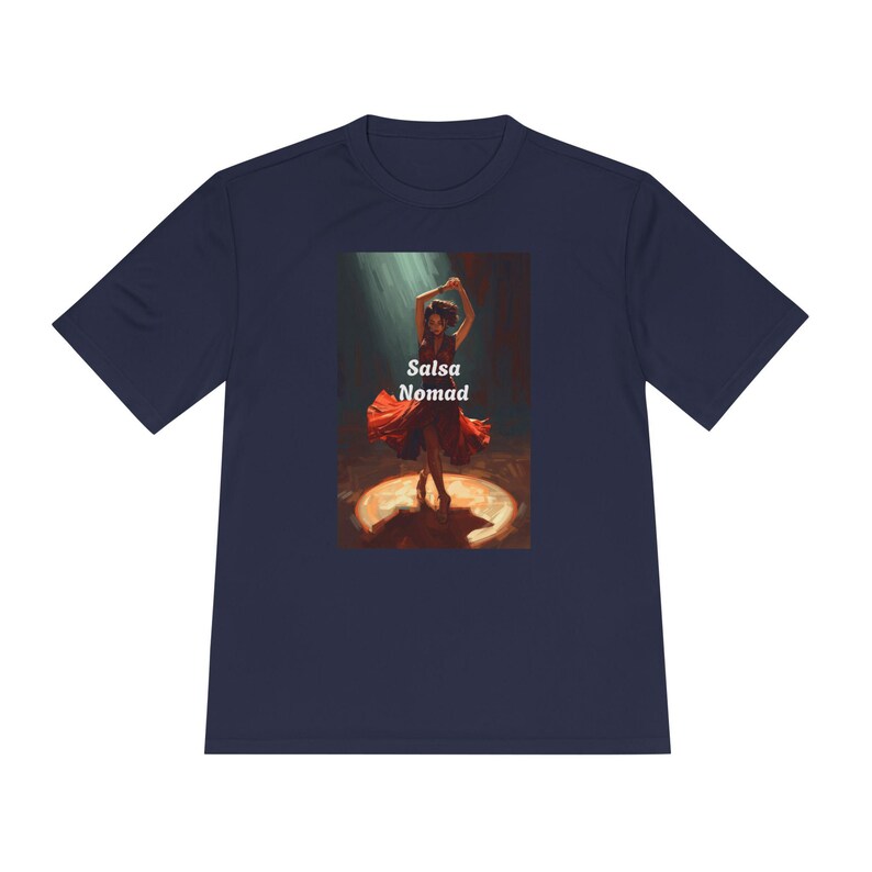 Salsa Nomad Dancer Tee | Dancefloor Ballroom Latin Shirt image 19