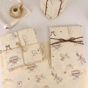 Fogli di carta velina vintage, carta da regalo per cancelleria, rivestimento per scatole regalo, imballaggio per piccole imprese, 20 x 28 pollici