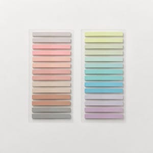 Translucent Sticky Index Tabs, Book Annotation Page Markers, Slim Page Flags, 350pcs