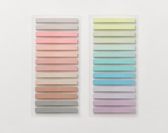 Translucent Sticky Index Tabs, Book Annotation Page Markers, Slim Page Flags, 350pcs