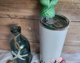 Mermaid Straw Topper, Mermaid Tail Straw, Decorated Straw, Mermaid Tumbler Straw Topper, Fish Tail Straw Topper , Unique Gift