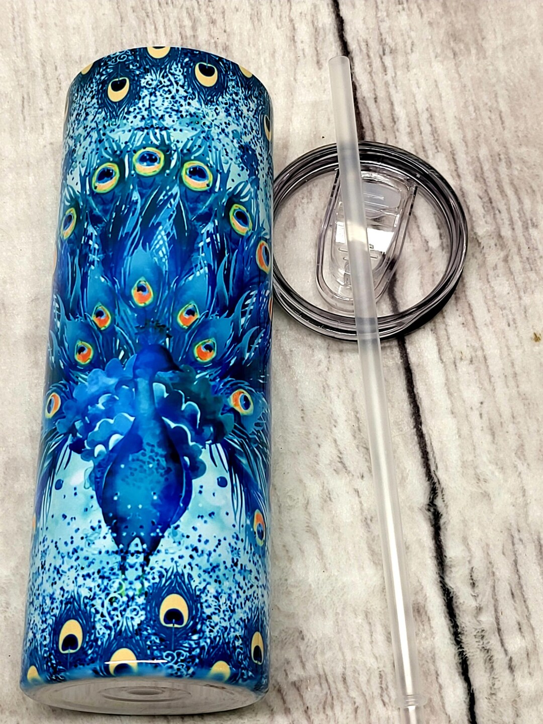 Peacock Tumbler, Peacock Cup, Peacock Drinkware, Peacock Gifts ...