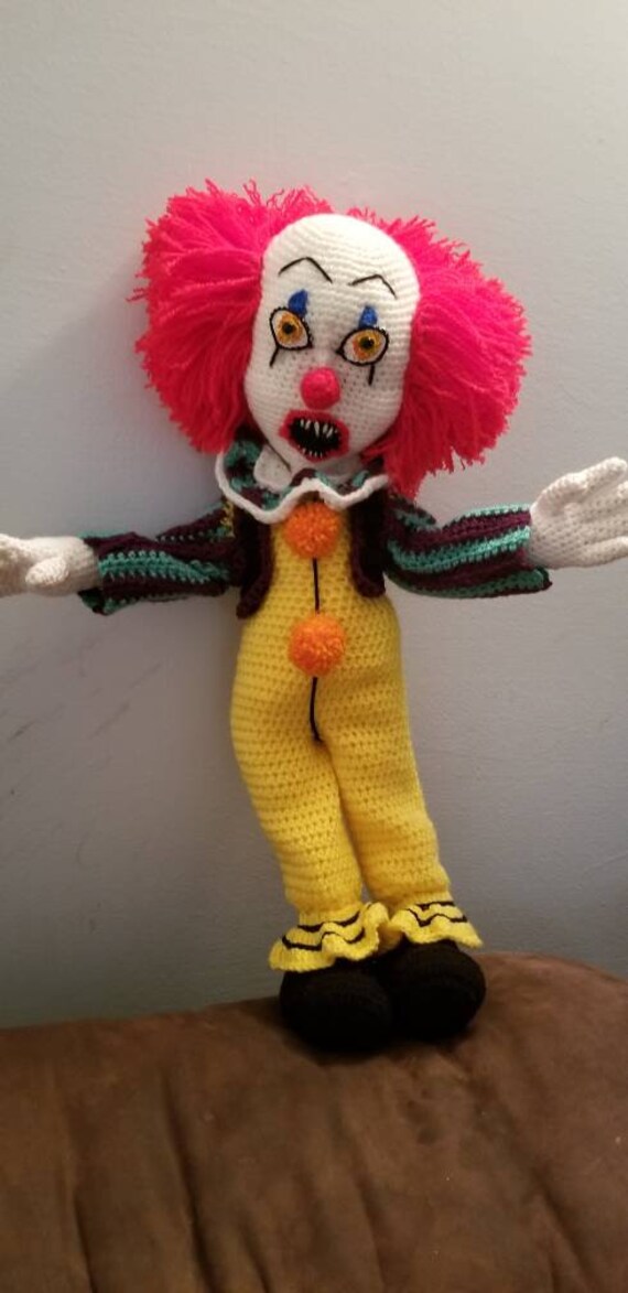 creepy clown doll