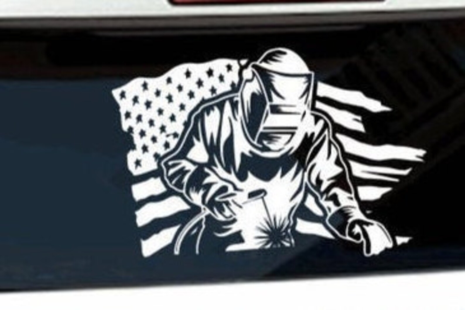 Welder Car Decal Welding Decal Father's Day Gift Truck Etsy
