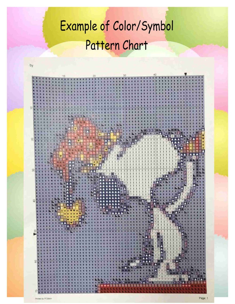 Custom Cross Stitch Pattern from Your Photo 画像 8