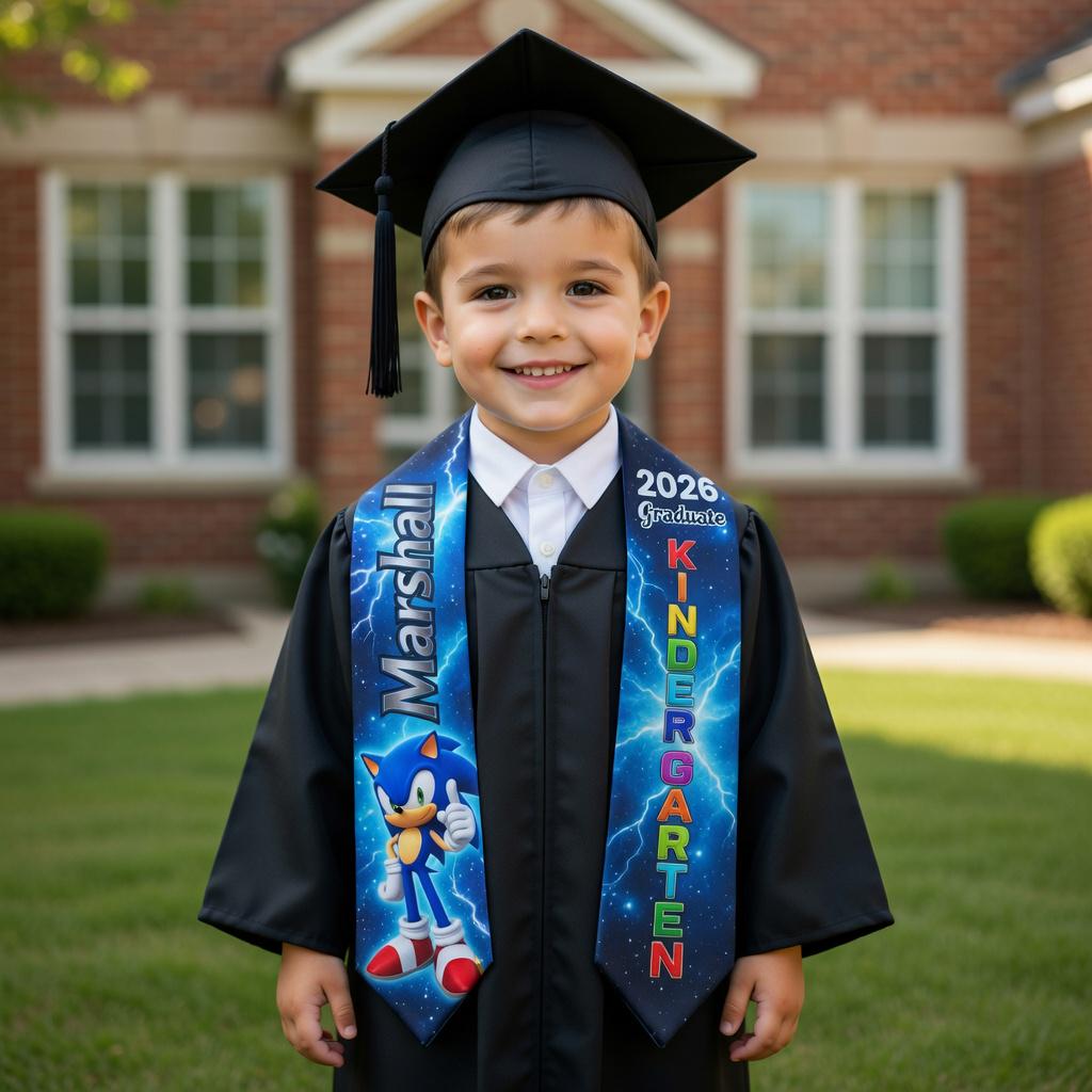 slim fit dress slacks Kindergarten Graduation Bear Medal with Rainbow Neck Ribbon