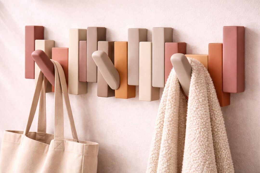 Wooden Piano Coat Rack, Entryway Wall Organizer - Etsy