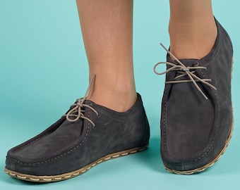 Women Barefoot Shoes  Earthing  Grounding, Minimalist, Handmade Footwear