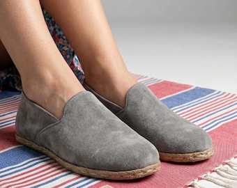 Zapatos descalzos para mujer, con conexión a tierra, minimalistas, hechos a mano.