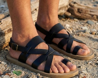 Men Barefoot Sandals Earthing  Grounding, Minimalist, Handmade Footwear
