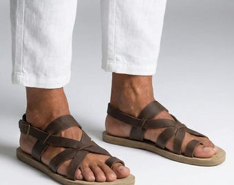 Men Barefoot Sandals Earthing  Grounding, Minimalist, Handmade Footwear