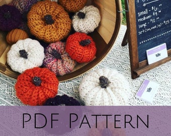 Pumpkin Crochet Pattern PDF