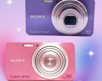 Cámara digital Sony CyberShot W570 rosa/morada
