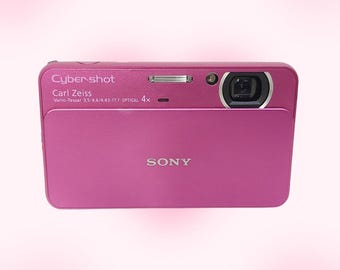 Cámara digital Sony CyberShot T99 rosa
