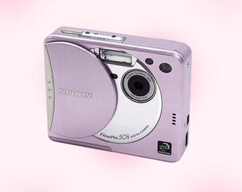 Cámara Fujifilm FinePix 50i rosa