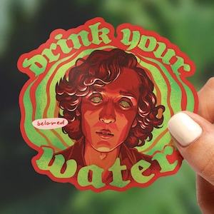 Drink Your Water | IWTV matte mirror sticker | The Vampire Armand | gift idea