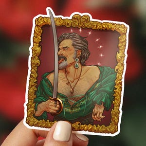 Royauté | Sticker miroir mat OFMD | IzzyHands | idée cadeau