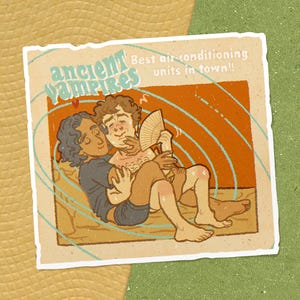 Cooling Ancient Vampires | IWTV sticker | Devil&#39;s Minion | gift idea