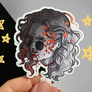 RockStar Lestat | IWTV matte mirror sticker | The Vampire Lestat | gift idea