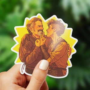 Famille | Sticker miroir mat OFMD | IzzyHands et Jim Jimenez | idée cadeau