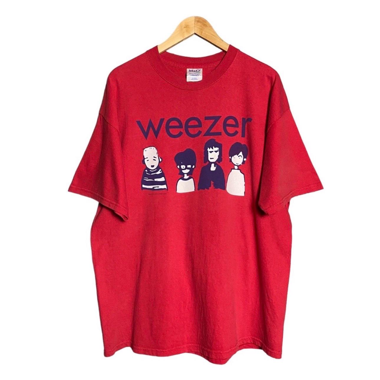 Red Weezer T Shirt - Etsy
