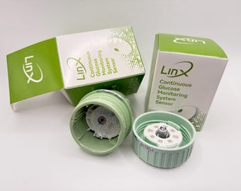 LinX CGM Kontinuierliches Glukose Monitor - 15 Tage Sensor - GÜNSTIGSTE Neueste Generation / UK Stock