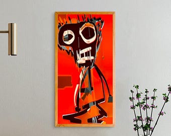 Mòstroso n° 079 – Peinture numérique originale, impression giclée, beaux-arts, art mural graffiti, signée à la main