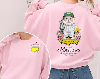 Sudadera de golf Masters Augusta 2026, sudadera de golf 2026, camiseta vintage para aficionados al golf, prenda de regalo clásica para golfistas.
