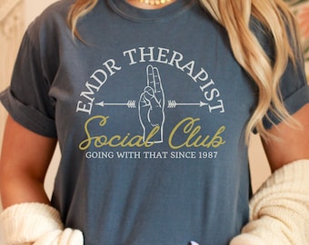 EMDR Therapist shirt | EMDR therapy shirt, funny therapist gift, EMDR tshirt gift for therapist, trauma therapist social worker, Emdr shirt