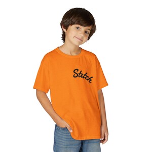 Stitch character graphic Youth T-Shirt | Blue Lilo & Stitch design image 19