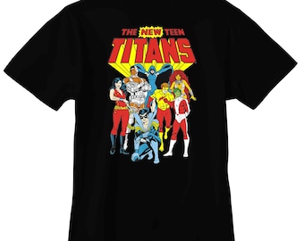 T-shirt Titans Teen, T-shirt unisexe pour homme et femme