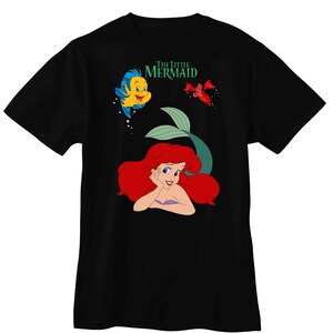The Little Mermaid t-shirt, unisex tee shirt for men and women image 1