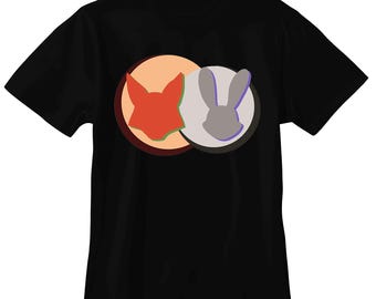 T-shirt Zootopia, T-shirt unisexe pour homme et femme