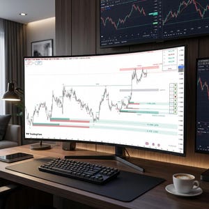 TradingView-indicator | Smart Money Pine-script | Bestelblok ICT Forex Trading Script digitale download