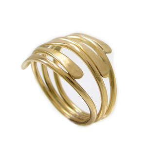 Silver Tapered Ring Stacked Silver Ring Silver Layer Ring Sterling ...