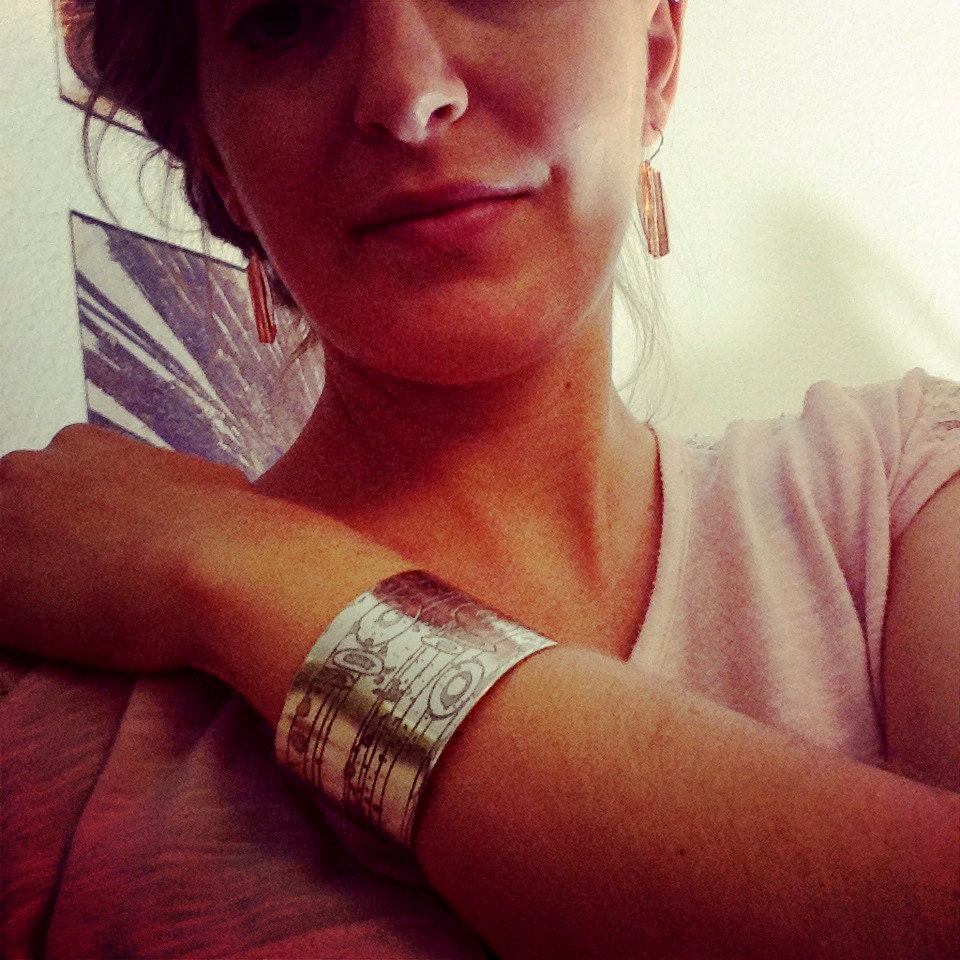 Wide Gold Cuff Bracelet Open Bracelet Cuff Simple Brass Etsy