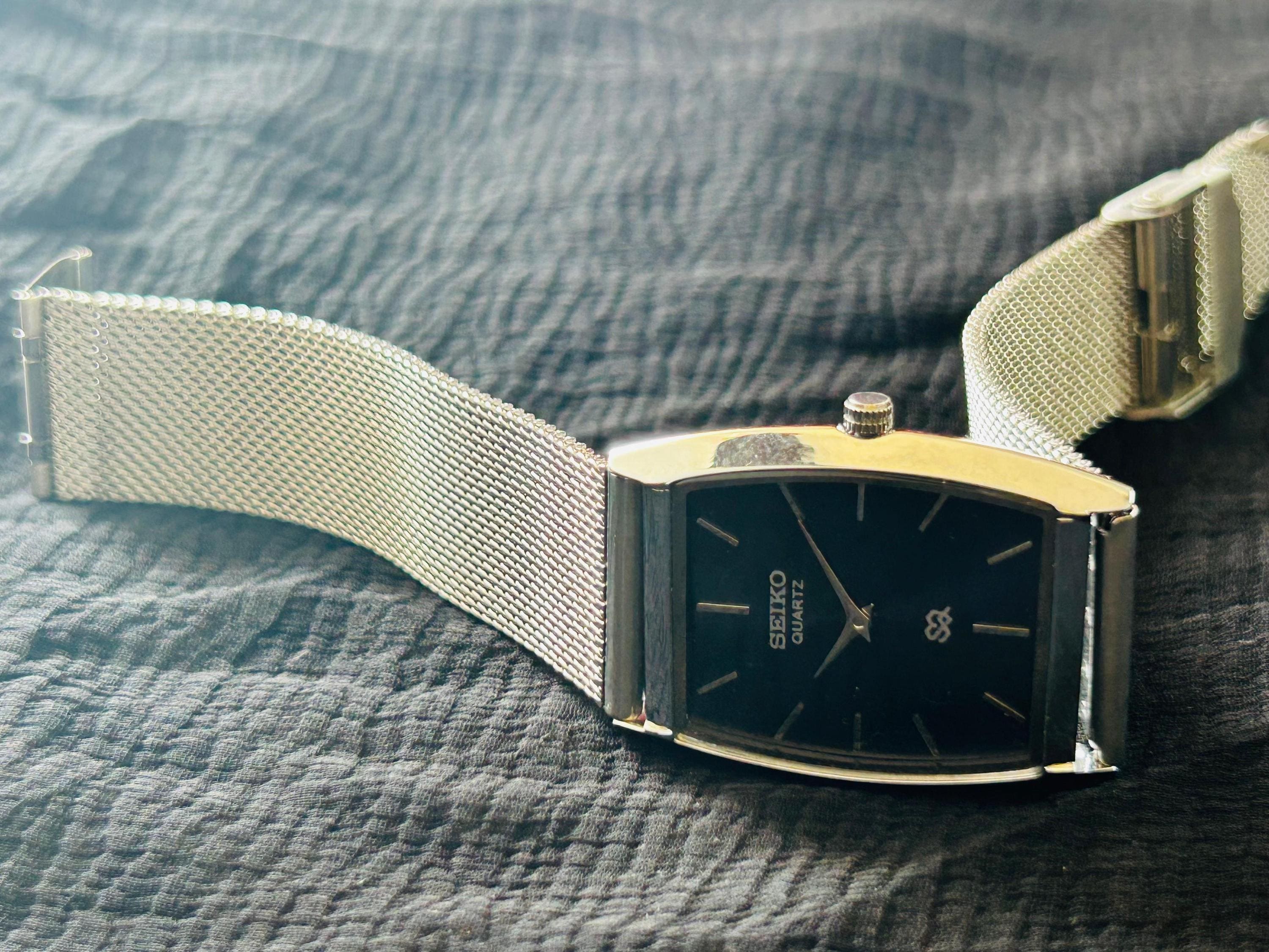 70s SEIKO クォーツ新品　レトロ　モダン　ミッドセンチュリー　セイコー 1970's seiko watch - Etsy 日本