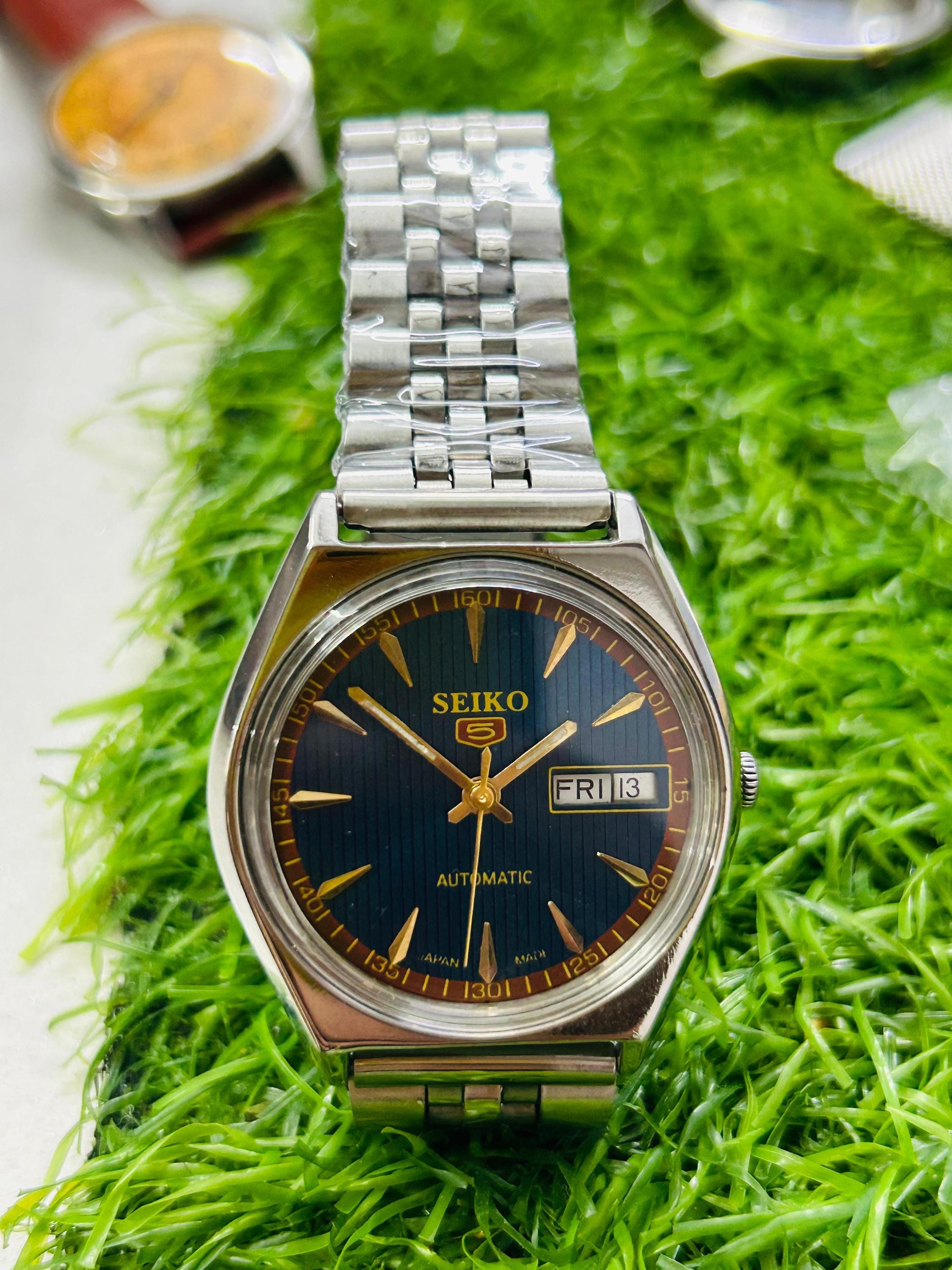 Vintage Seiko 5 Watch - Etsy