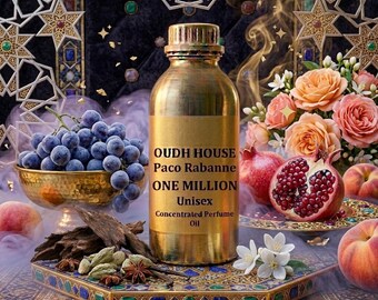 OUDH HOUSE Paocorabbannee Onee Millioon Concentrated Perfume UNISEX Oil 100 ml