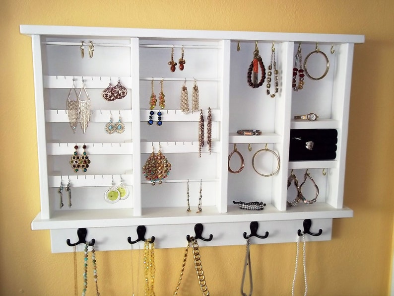 Wall Jewelry Organizer Storage And Organization Display Large