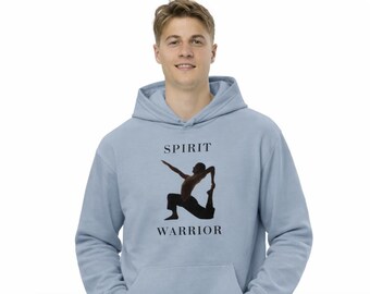 Spirit Warrior Hoodie | Yoga Sweatshirt | Spiritual Clothing | Meditation Hoodie | Mindfulness Gift | Unisex Yoga Apparel