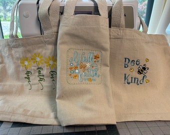 Embroidered TOTE BAG