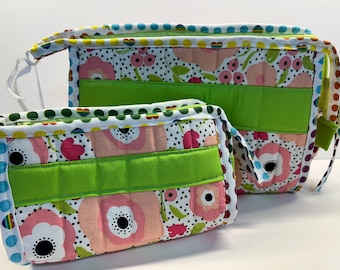 Quilted Makeup Set, Travel Bags