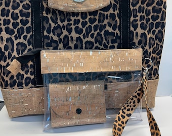 Cork & Canvas Shoulder Bag (3 pc Set)